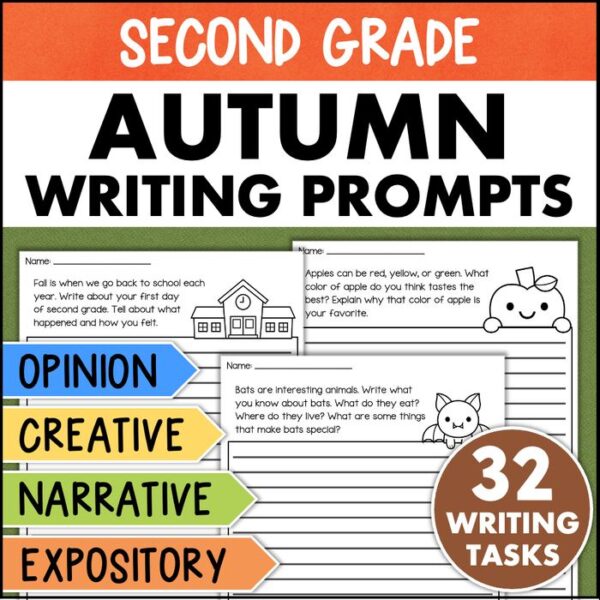 fall writing prompts 2nd grade